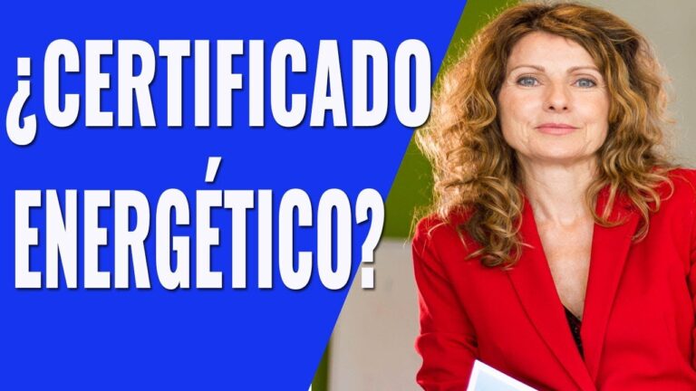 certificado energético para compra o alquiler de inmueble