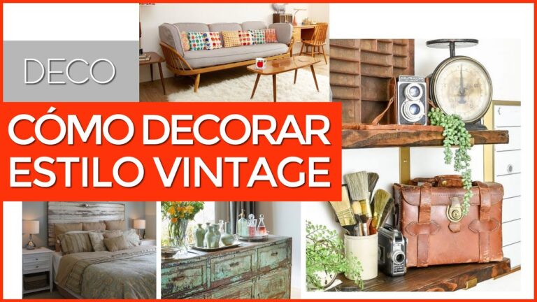 decoracion vintage en hogar