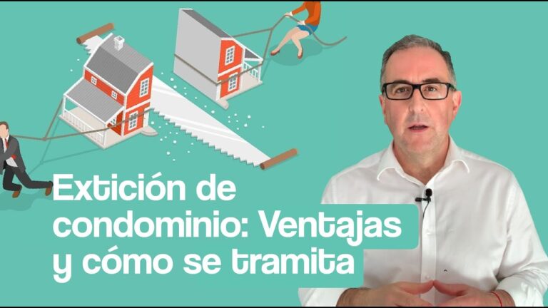 extincion de condominio
