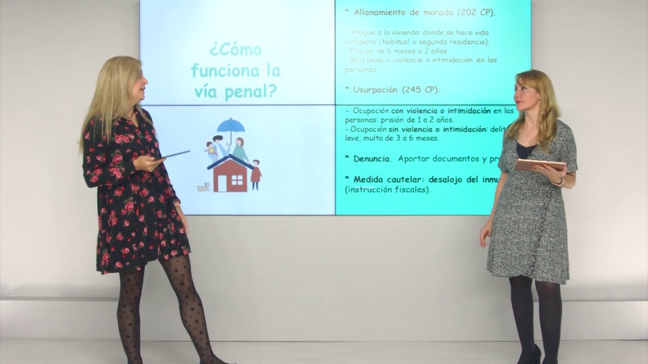 ocupacion ilegal de vivienda