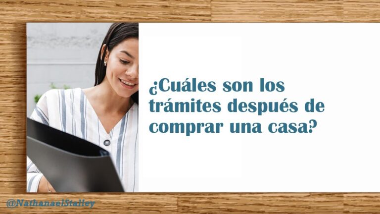 que hacer despues de comprar una casa