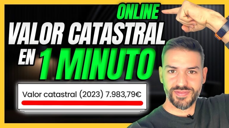 valor catastral de una vivienda